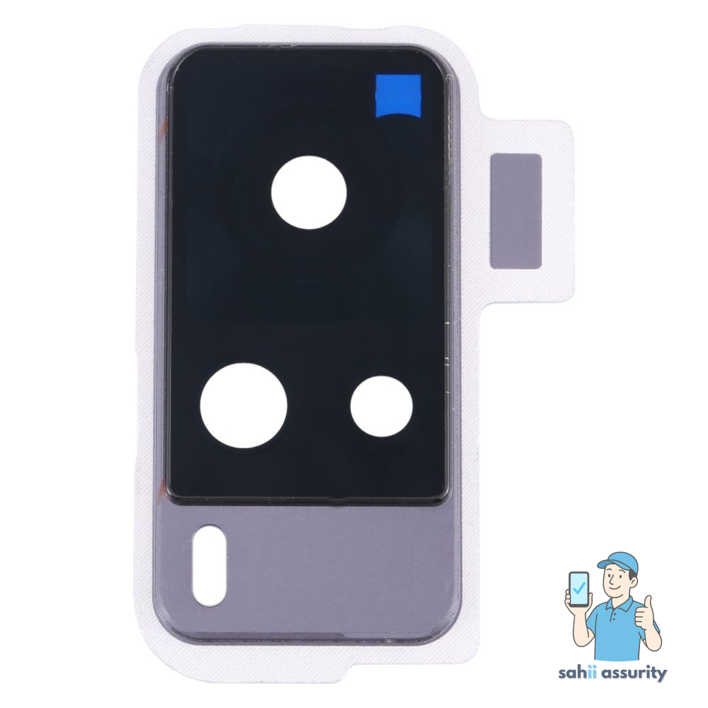 Camera Lens Glass with Frame for vivo X60 Black